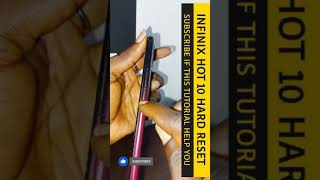 Infinix Hot 10 Hard Reset Infinix X682 Factory Reset Infinix Hot 10 Unlock