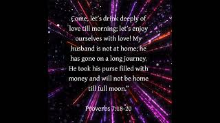 Proverbs 7