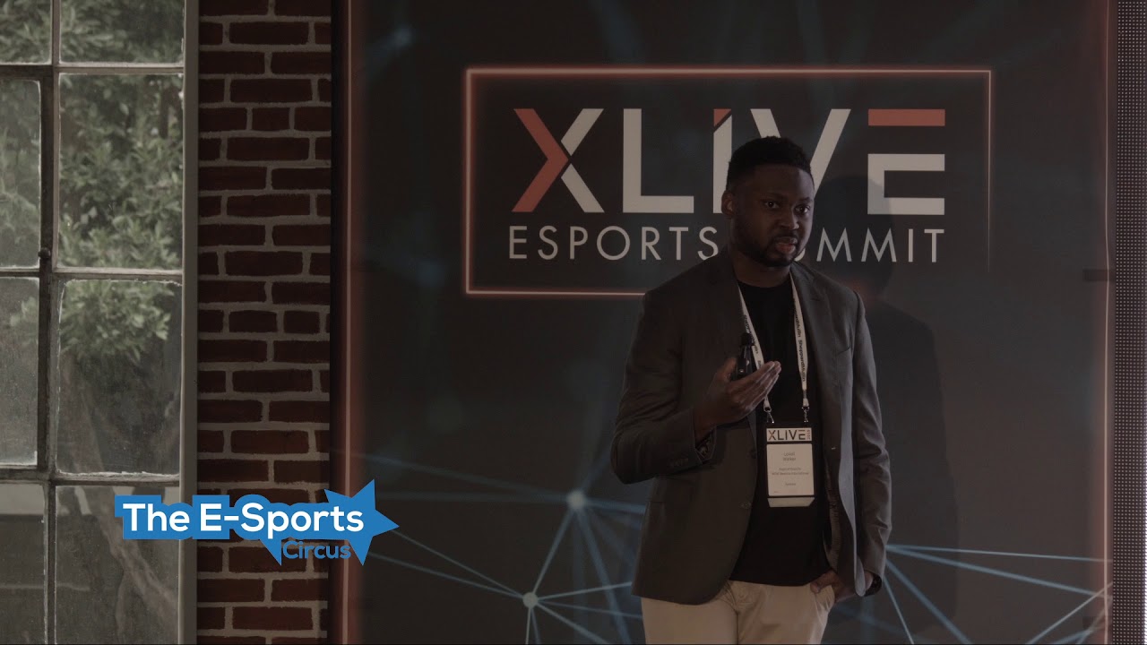 Lovell Walker of MGM at XLive Conference Esports Circus YouTube