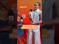 Asking the hard hitting questions on the Orange Carpet, which one are you picking? 🤔