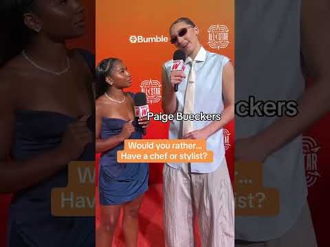 Asking the hard hitting questions on the Orange Carpet, which one are you picking? 🤔