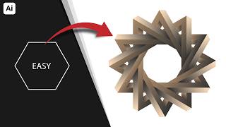 Details How to Create an Abstract 3D Logo in Adobe Illustrator | For Beginners Update