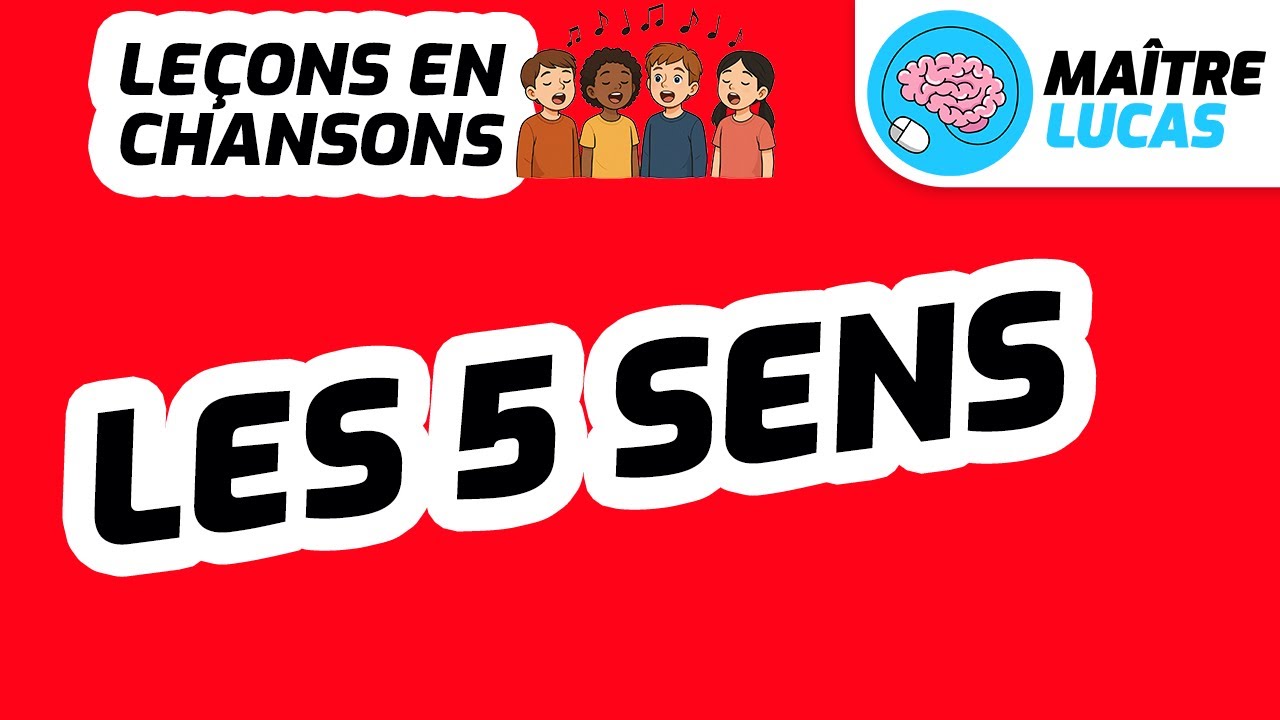 🎤 Leçons en chansons - Les 5 sens 🎶 - Questionner le monde
