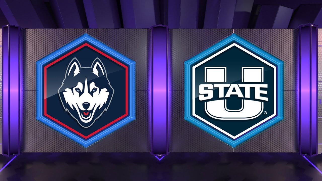 HIGHLIGHTS: UConn at Utah State Football 8/27/2022