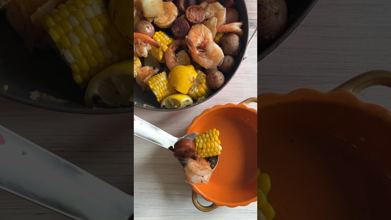Make a shrimp boil with me in my new Sweet Heritage 3-way sauté pan! 