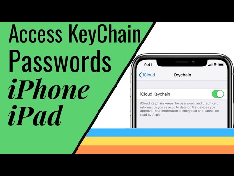 How to Access, Update N Recover Your KeyChain Passwords On Your iPhone, iPad, and iOS Devices | 2020