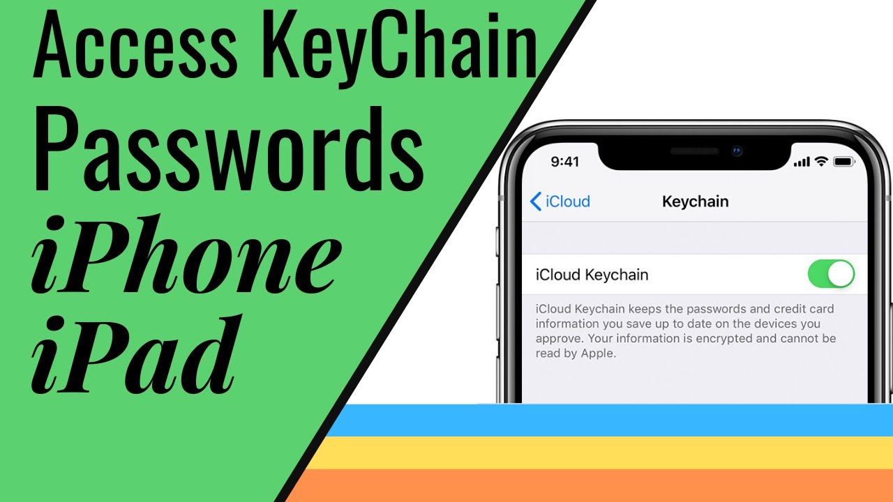 How to Access, Update N Recover Your KeyChain Passwords On Your iPhone, iPad, and iOS Devices | 2020