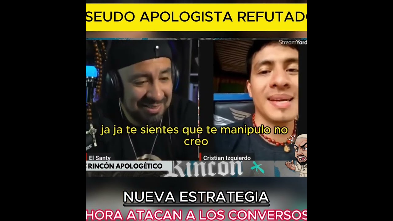 Santiago Alarcon vs. Protestante que quiere evidencia de los primeros cristianos besando imágenes.