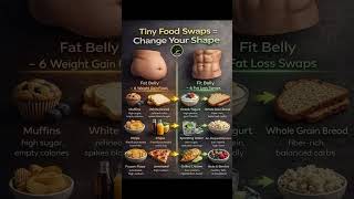 6 Simple Food Swaps That Burn Belly Fat FAST!🔥