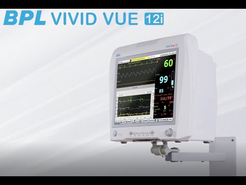 Guide for BPL Vivid Vue 12i - Patient Monitor