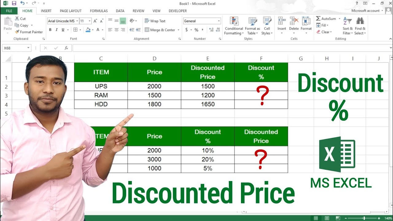 how-to-calculate-discount-percentage-in-excel-discounted-price