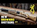 The browning over under new shotguns 2024 shot show