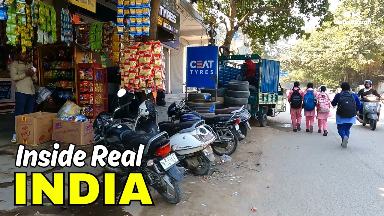 Inside The India Most Visitors Never See 🇮🇳 | Morning Life Documentary Walk | 4K HDR