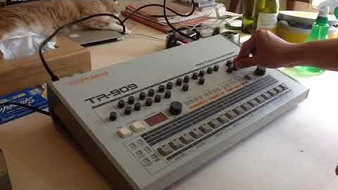 Roland TR-909 real time sound 909day