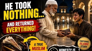 Information He Returned the Lost Wallet... Then Everyone Cried 😢 | Emotional Islamic Story Guide