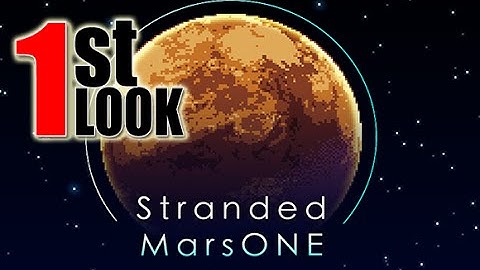 Stranded: Mars One -  Landing was easy. Escaping? not so much (1st Look iOS Gameplay)