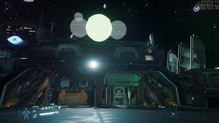 Star Citizen - Patch 3.3m PTU - Aegis Hammerhead to small Rest Stop and further