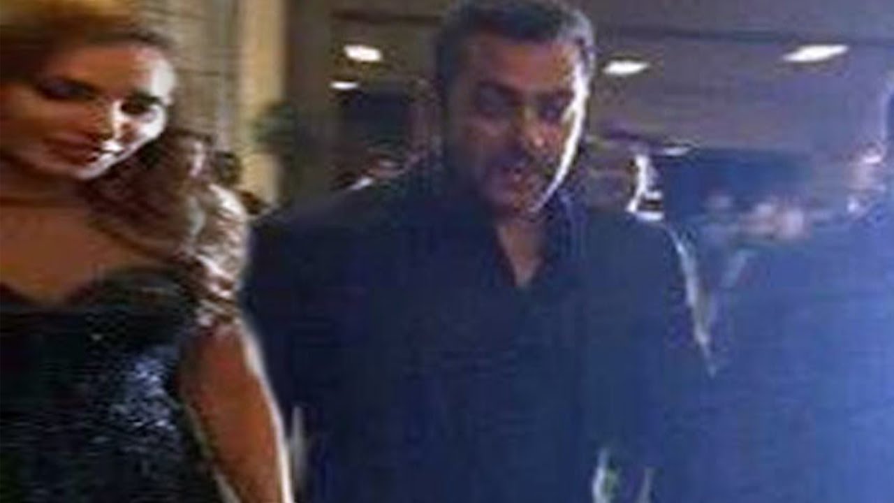 Salman Khan attends Preity Zintas WEDDING RECEPTION with girlfriend Iulia Vantur