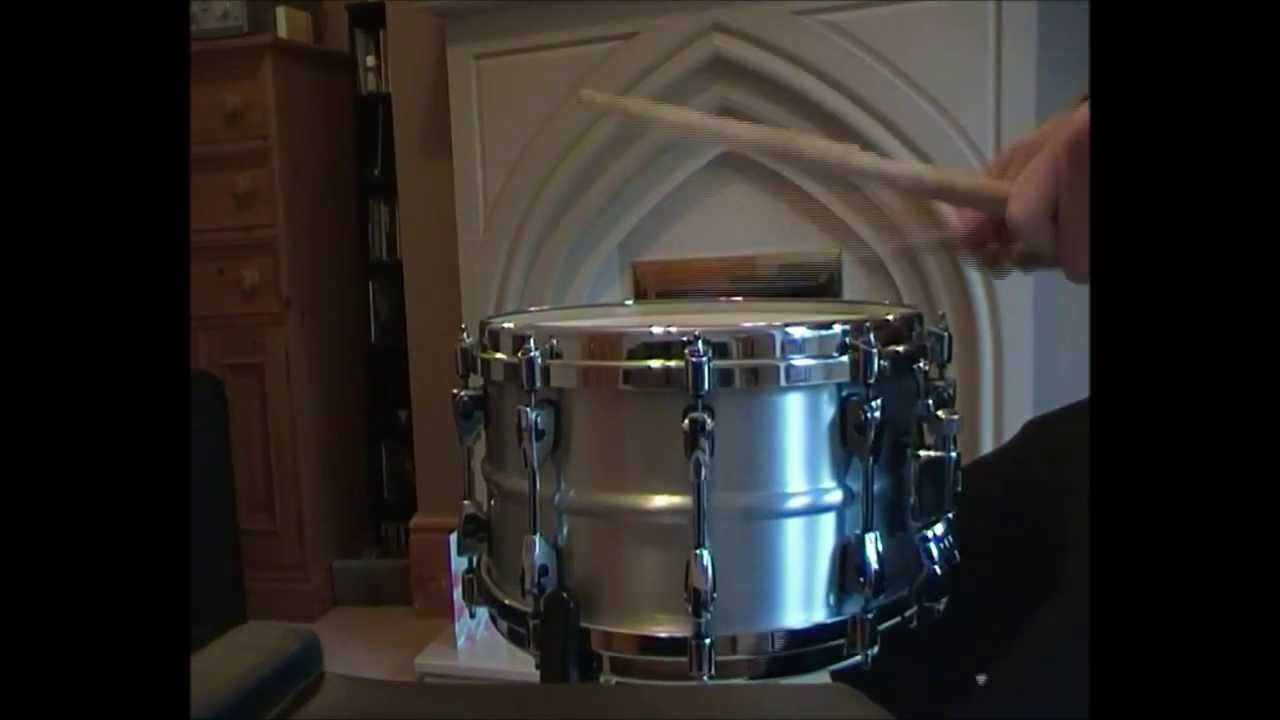 Tama Starphonic Aluminum Snare Drum DEMO YouTube
