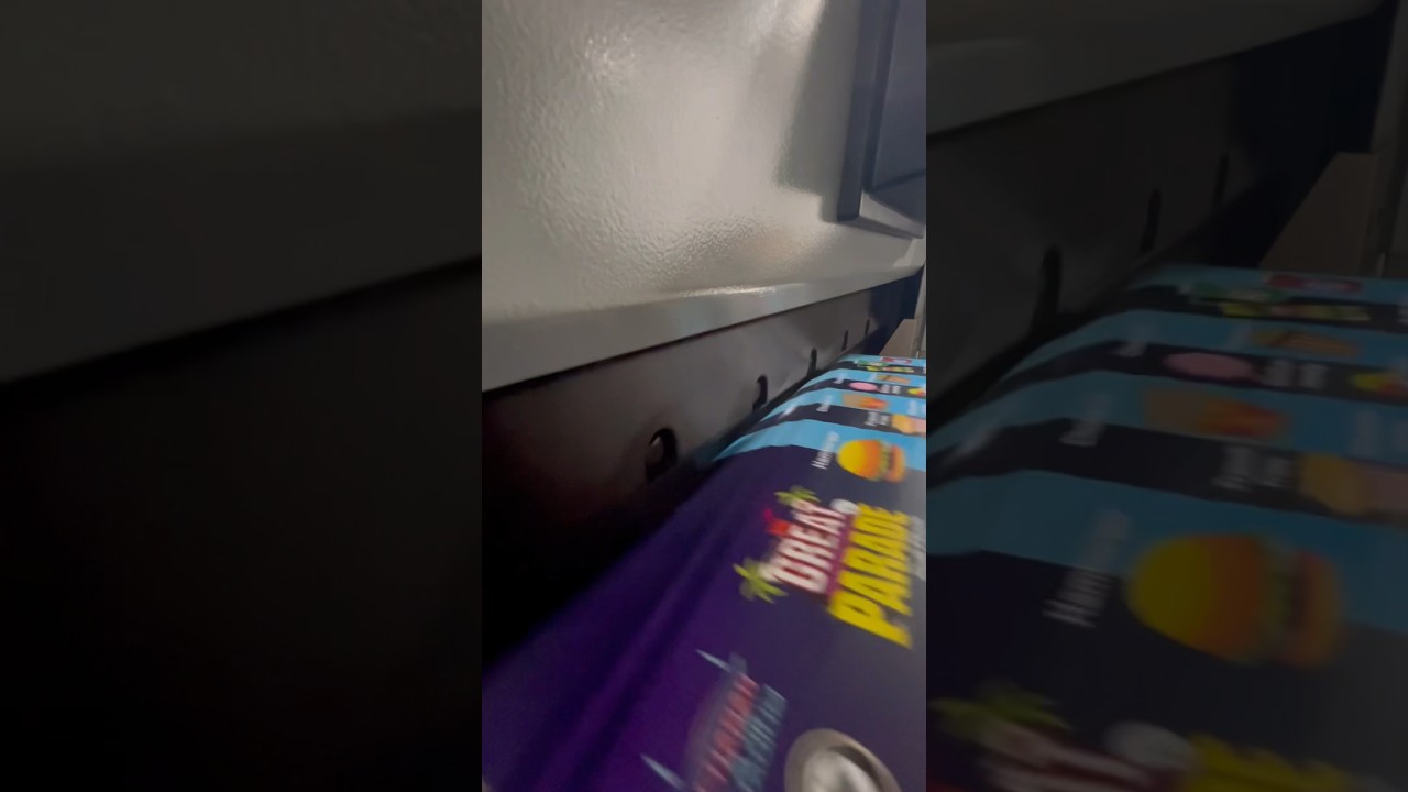 How to make event tickets with perforation cut line #shorts #printing #diy #printfinishing