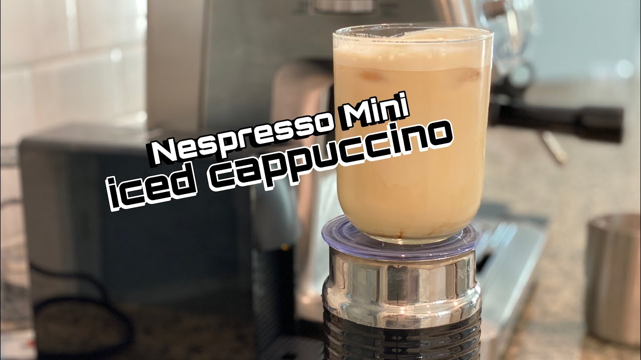 NESPRESSO ESSENZA MINI  Making a Starbucks Cappuccino 