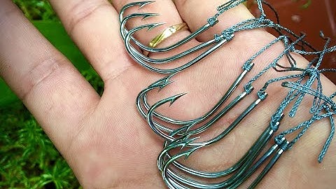 uốn lưỡi câu cá lóc p1