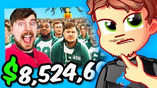MrBeast Reveals How Much Money He Spent on Squid Game