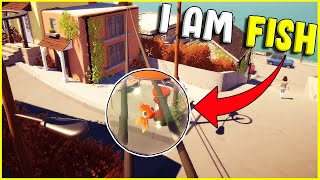 I Turned Into a Fish to ESCAPE Into the OCEAN! ( I Am Fish Gameplay)