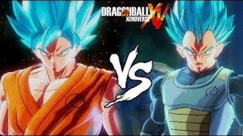 Dragon Ball Xenoverse 2 | SSGSS Goku VS SSGSS Vegeta
