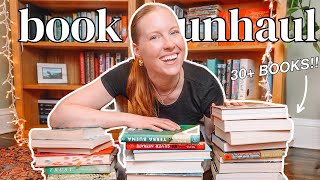 my 2024 BOOK UNHAUL and declutter! ✨ let’s clean out my bookshelves!