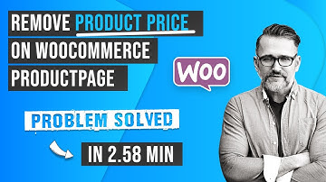 How to remove price on woocommerce product page