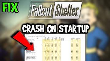 Fallout Shelter   – How to Fix Crash on Startup – Complete Tutorial