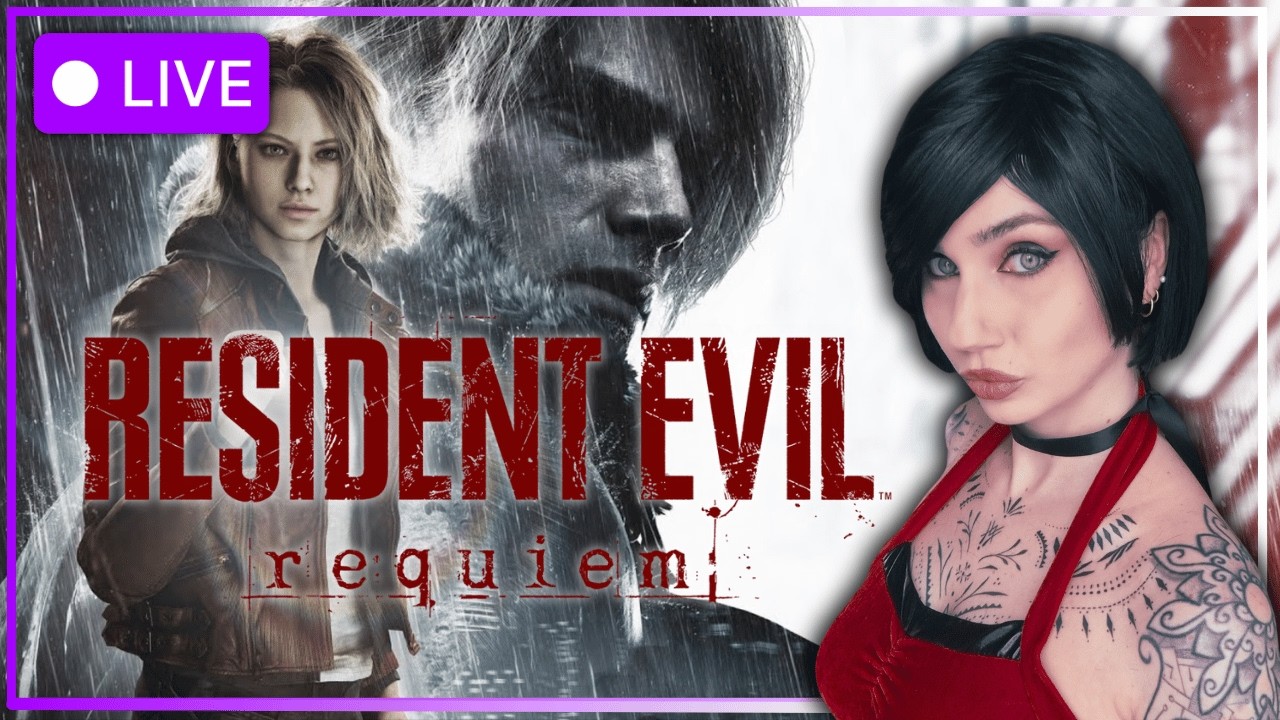 🟣LIVE | RESIDENT EVIL REQUIEM · First Playthrough (PS5 PRO) | Ada Wong Cosplay💅 | 01