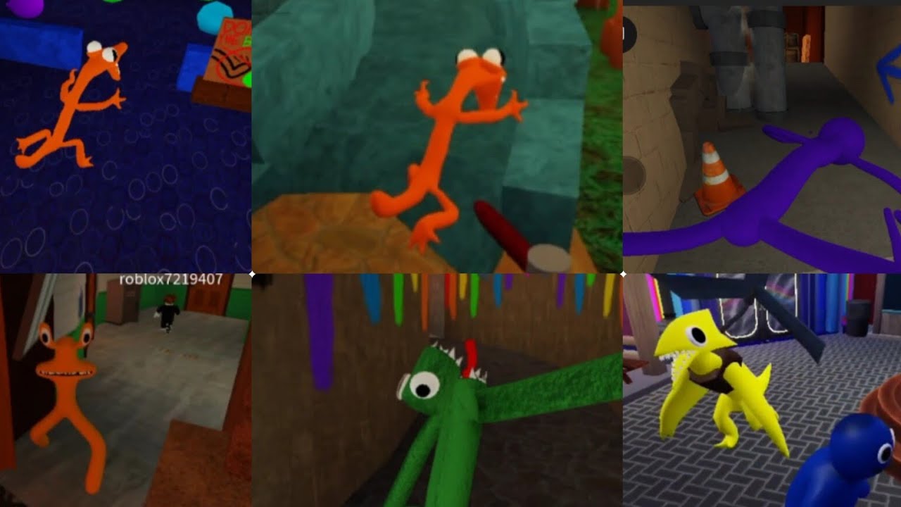 Rainbow Friends Chapter 1 /Chapter 2/Chapter 3 Rollplay Jumpscare Fun Game 