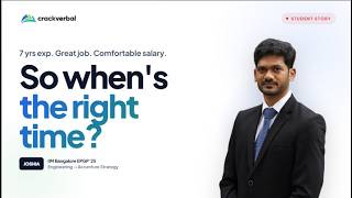 IIM Bangalore EPGP — From Aerospace Engineer to Accenture Strategy (Joshia's Story)