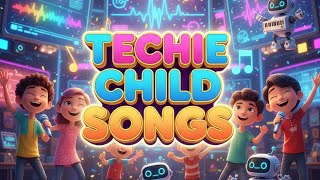 Techie Child 🤖💡 | Smart Adventures with Biuda Kids!