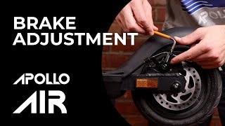 How To: Apollo Air Brake Adjustment