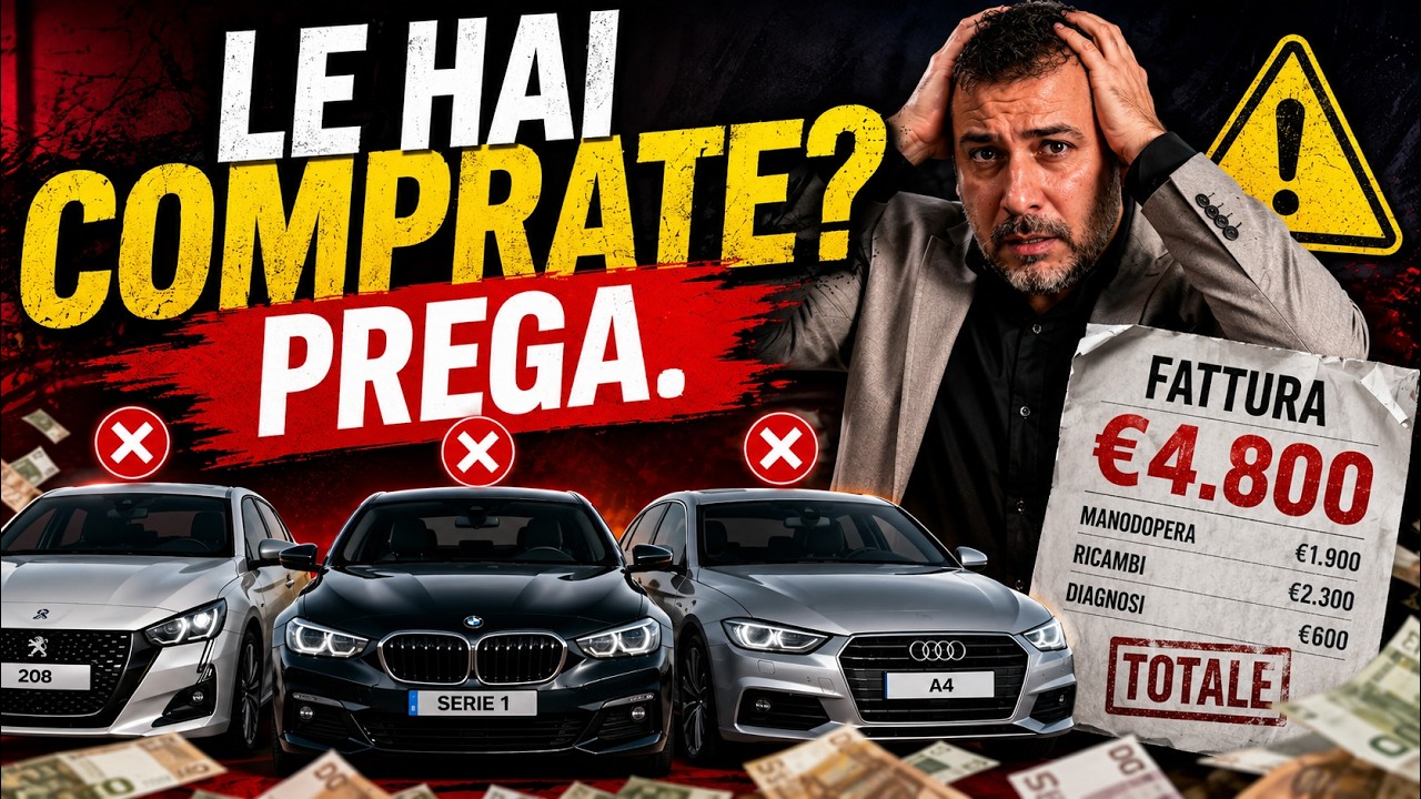 Le 3 Auto Usate Più Inaffidabili per Ogni Segmento (Parte1)