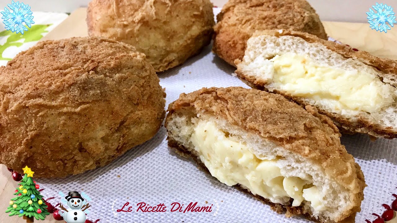 Dolci Natalizi Catanesi.Gli Iris Xxl Catanesi Alla Crema Ricetta Siciliana Per Natale Christmas Recipe Youtube