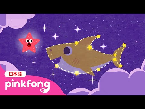 キラキラ ベイビーシャーク サメのかぞく Twinkle Twinkle Little Shark 日本語バージョン ベイビーシャークと歌おう ベイビーシャークとピンキッツ