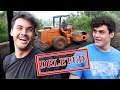 Surprising My Twin With A Backyard Makeover | Dolan Twins Deleted Video