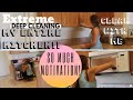 DEEP CLEAN MY KITCHEN WITH ME | EXTREME CLEANING AND DECLUTTERING