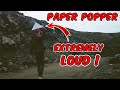 Paper popper origami very loud!