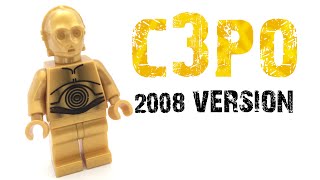Lego Star Wars C-3PO Minifigure (Pearl Gold Version)