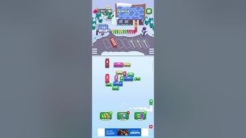 Bus escape traffic jam 74th level 🎚️😍🎮 