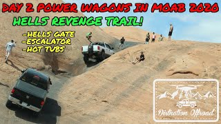 Power Wagons on Moab 2020! Day 2 Hells Revenge!