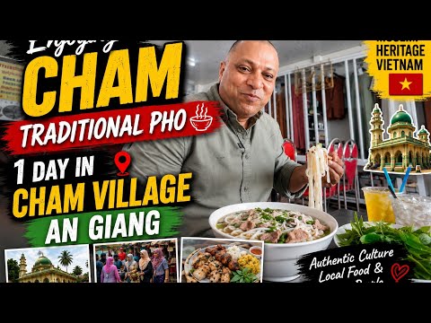 Hidden Halal Beef Phở in Vietnam’s Cham Muslim Village!