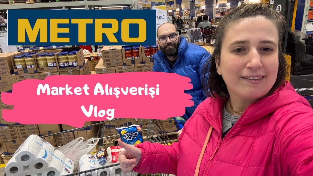 AYLIK METRO MARKET ALIŞVERİŞİ VLOG🛒MARKETTEN NELER ALDIK❓ANILARA DALDIK📸ESKİLERE GÖTÜREN HEDİYE🎁