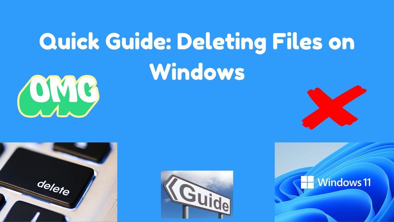 Delete Definition Computer Quick Guide: Deleting Files on Windows - YouTube
