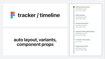 Figma tutorial: Tracker (timeline) component